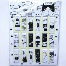 18pc Funny Black White Kitten