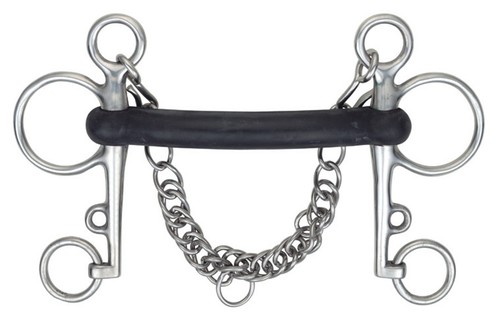 Shires hard rubber mouth - hard,