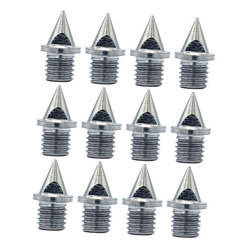 12x steel track spikes - 12x, for