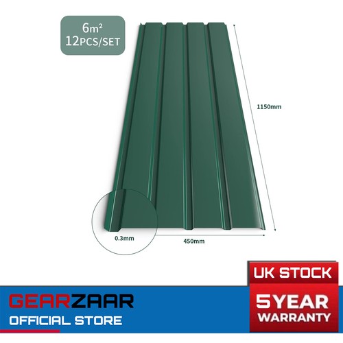 Galvanised steel roof - steel, sheets