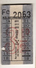 Bus / Tram ticket London