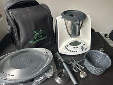 Thermomix TM31 Vorwerk Food Processor White, Full-Size with Accessories And Bag