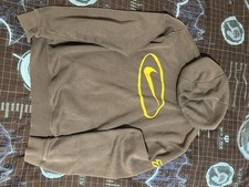 Nike Hoodie Grey Yellow