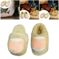 Plush Slippers Flat Slippers