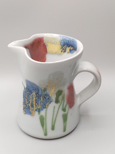 Darlington pottery milk jug - darlington,