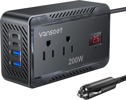 200w car power inverter 12v - power,