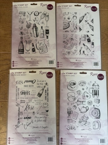 Rare earth clear stamp - a4,