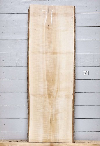 Maple live edge 1300mm - edge, x