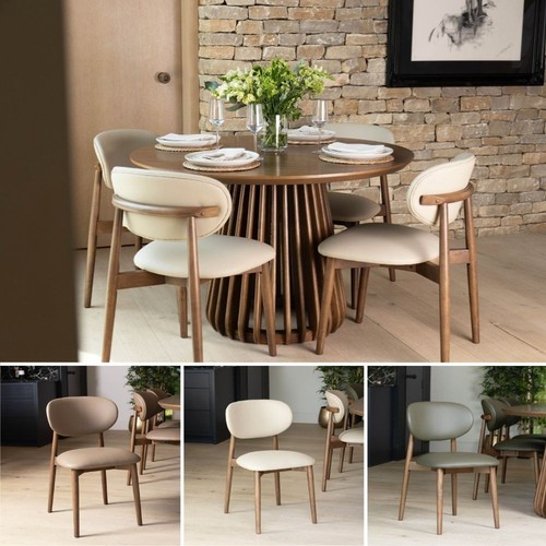 Leather dining chair solid - chair,