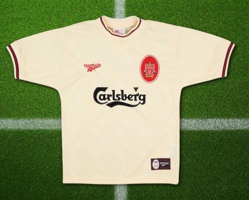 Liverpool retro away football - retro,