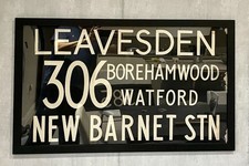 Framed Vintage Bus Roll 306