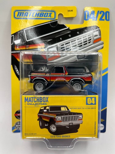 1978 ford bronco matchbox - 1978,