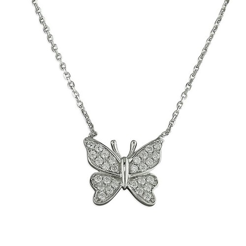 Sterling silver butterfly - sterling,