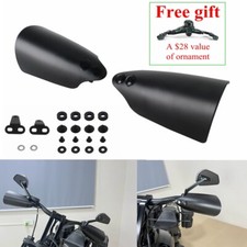 For Harley Dyna Super Glide FXD 1996-2005 2009-10 Hand Guards Shield w/Mounting