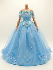 Blue Wedding Dress for 11.5 in