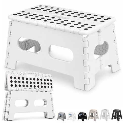 Folding step stool plastic - folding,