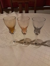VINTAGE BOHEMIAN CZECH SET OF