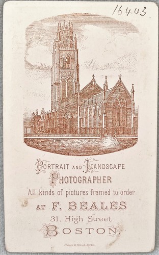 Cdv boston lincolnshire - cdv, by
