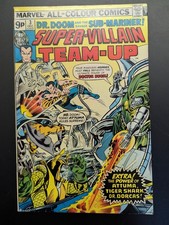 Super-Villain Team-Up #3, Marvel Comics, 1975, Doctor Doom and the Sub-Mariner