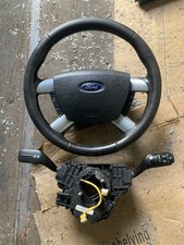 Ford Transit Mk7 Steering Wheel With Cruise Control Airbag & stalks With Squib