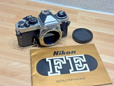 Nikon FE chrome camera body