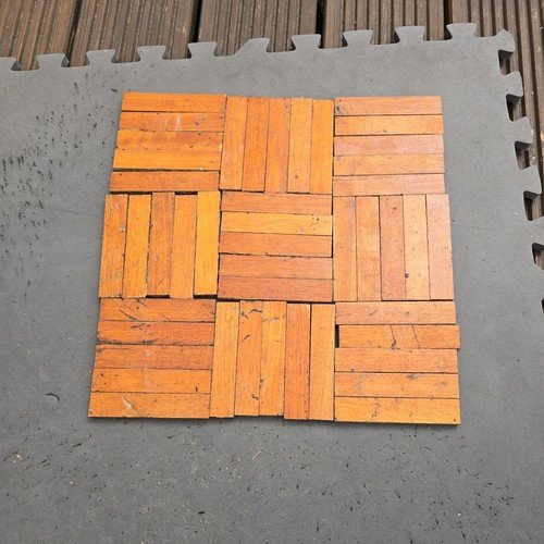 Reclaimed parquet teak wood - parquet,