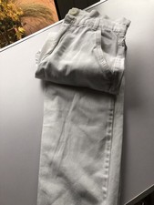 Ladies Zara white jeans size