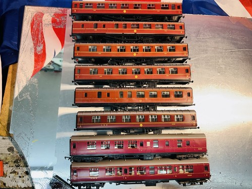 Hornby lms coaches job - x8,