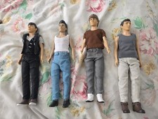 The Wanted Collectors Dolls. Set Of 4 Originals 2011. Nice Condition. UK Seller