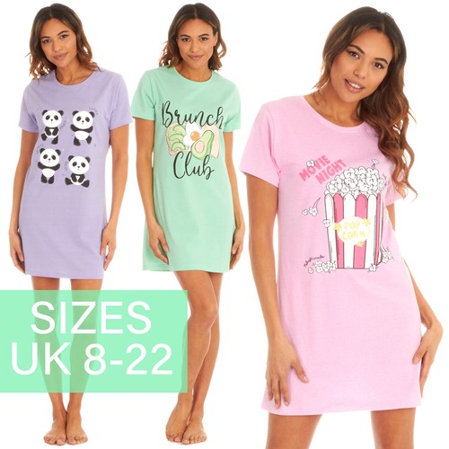 Ladies short sleeve sleep - sleep, tee