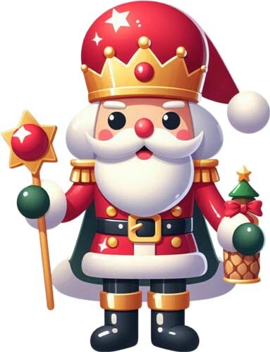 Christmas cartoon nutcracker - cartoon,