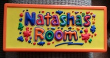 Door sign " Natasha " Name Plate Plaque