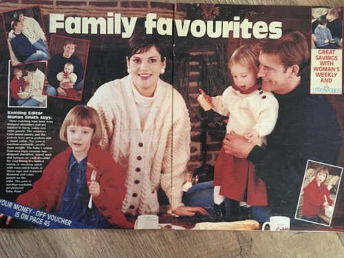Family aran cable - family,