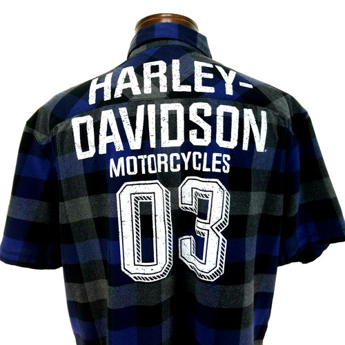 Harley davidson flannel - harley, shirt