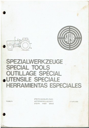 Steyr 430 540 545 650 - 545, 760