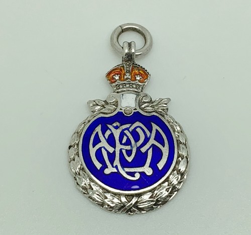 1934 sterling silver enamel - 1934,
