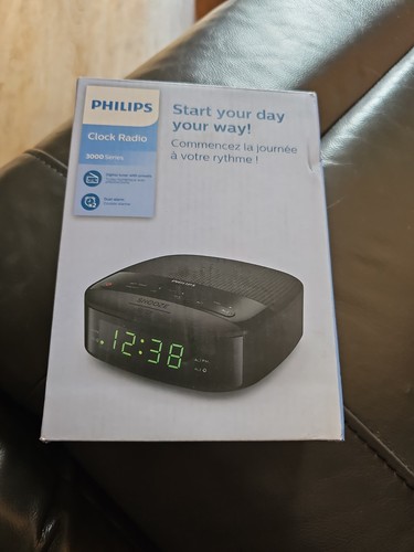 Philips tar3205 black clock - tar3205/05,
