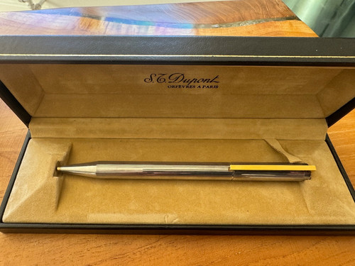 Dupont silver plated gt - s,