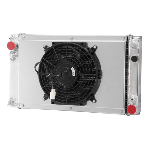 Row radiator shroud - 10", fan