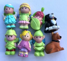 6 ELC Happyland Fairy & Elf Figures & 2 Dogs