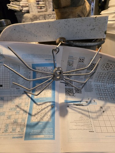 Handmade metal spider - handmade,