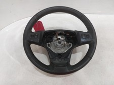 2012 VAUXHALL CORSA D 3 Spoke Leather Multifunctional Black Steering Wheel