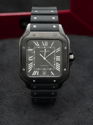Cartier santos wssa0039 steel - cartier,