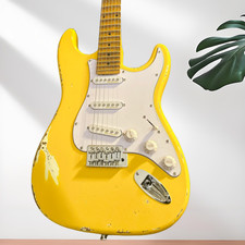 Vintage Relic Yellow Electric