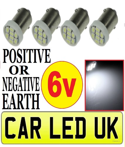 Led light bulbs - 6v,