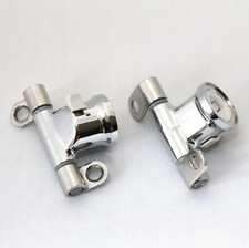 Roca Giralda Senso Removable Toilet Seat Hinge Set Easy Release Chrome Hinges