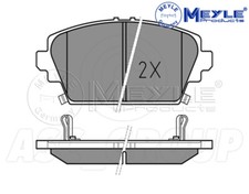 Meyle Brake Pad Set, Front