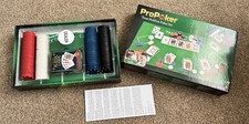 Pro Poker Texas Hold'em Poker Set - Used but Perfect Condition Complete
