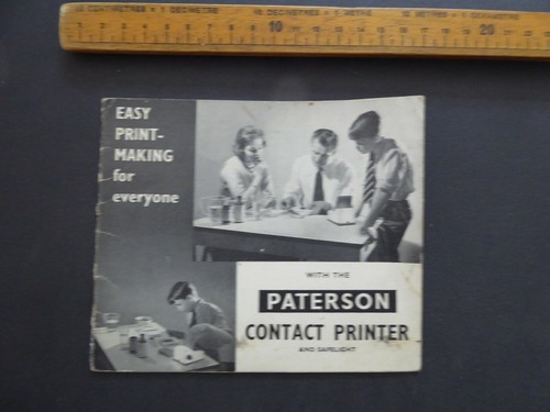 Vintage paterson contact - vintage,