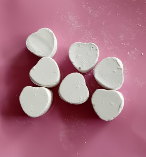 Calcium love hearts blocks - calcium,